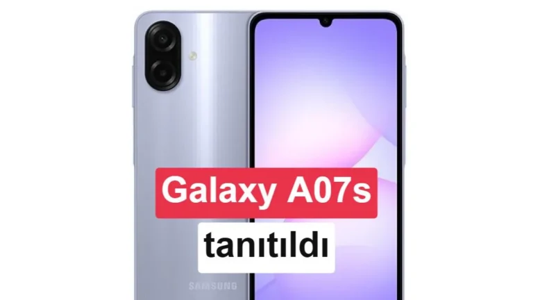 Samsung Galaxy A07s: Beklentisi Olmayanlar İçin Yeni Bir Seçenek