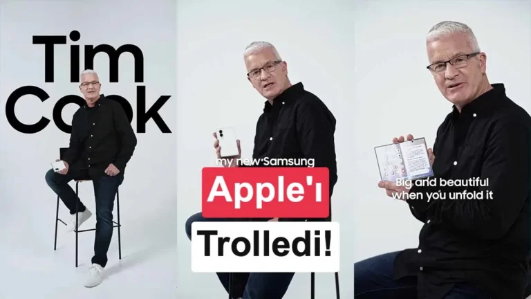 Samsung, Tim Cook Adlı Emlakçıyla Katlanabilir Telefon Reklamı Yayınladı