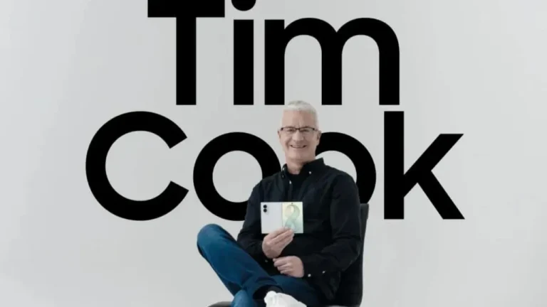 Samsung, Tim Cook benzeri birini Galaxy Z Fold 8 reklamında kullandı