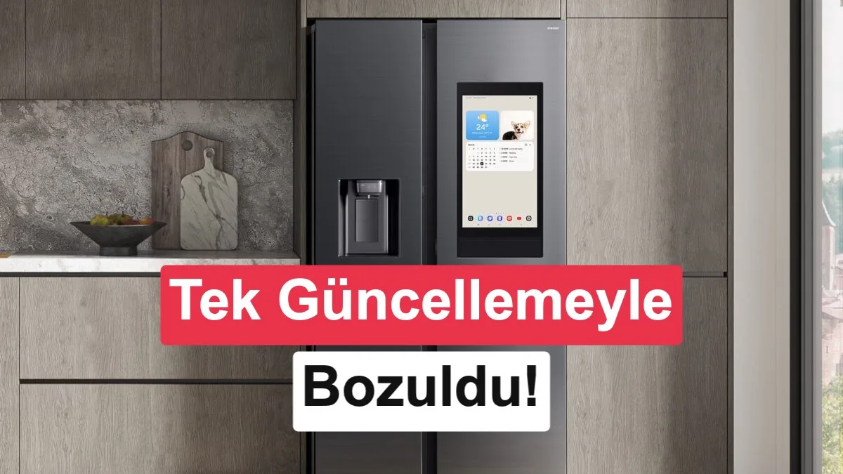 Samsung’un Yapay Zekalı Buzdolapları Tek Güncellemeyle Çöktü!