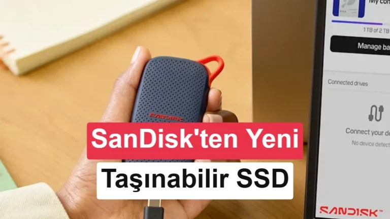 SanDisk E31: Yüksek Hızlı ve Kompakt Taşınabilir SSD