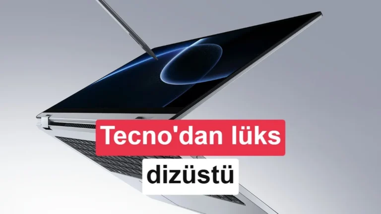 Tecno, Dönüşümlü Ekranlı Megabook T15 360 Pro’yu Tanıttı