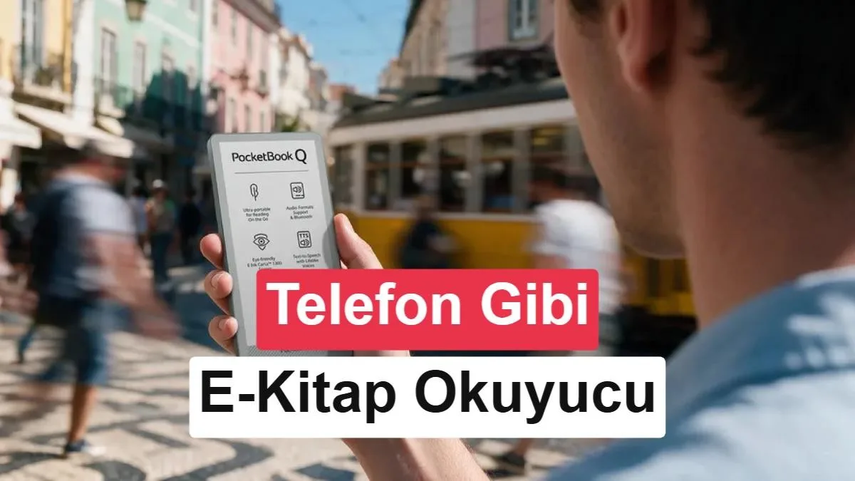 Telefon Boyutunda E-Kitap Okuyucu Tanıtıldı: PocketBook Q
