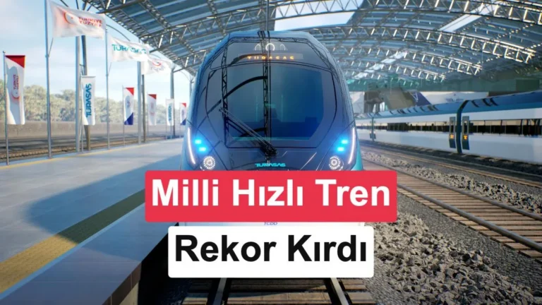 Türkiye’nin Milli Hızlı Treni Hız Rekorunu Kırdı: Hedefi Aştı!