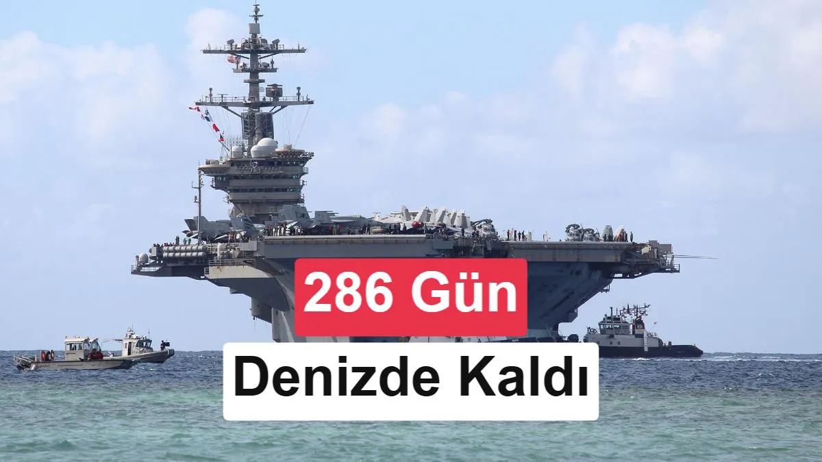 USS Abraham Lincoln 286 Gün Denizde: Paslı Gövde ve Uzun Görev