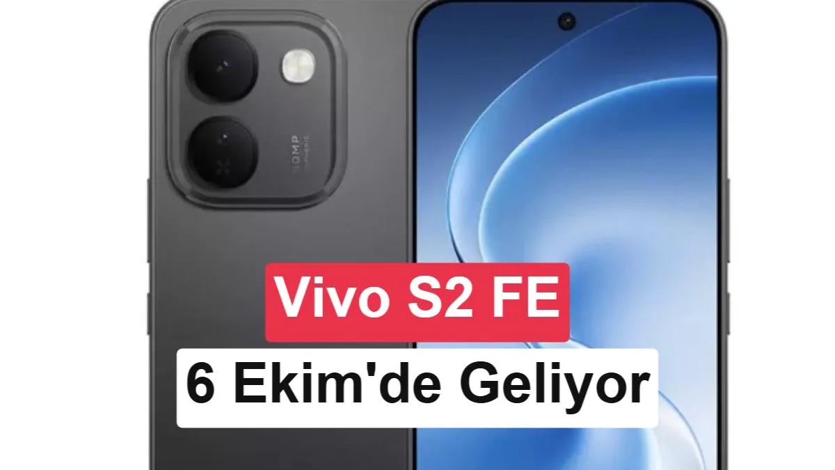 Vivo S2 FE’nin Geri Sayımı Başladı: 10.000 mAh Batarya Dikkat Çekiyor