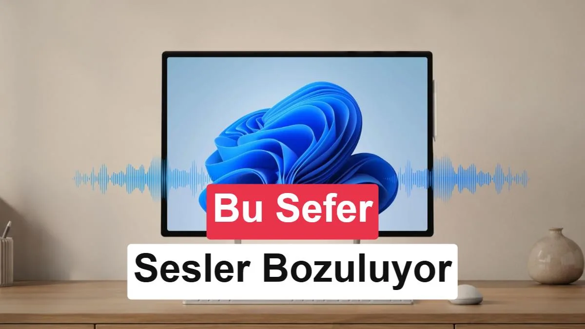 Windows 11 Eylül Güncellemesi Bazı Bilgisayarlarda Ses Sorunlarına Yol Açıyor