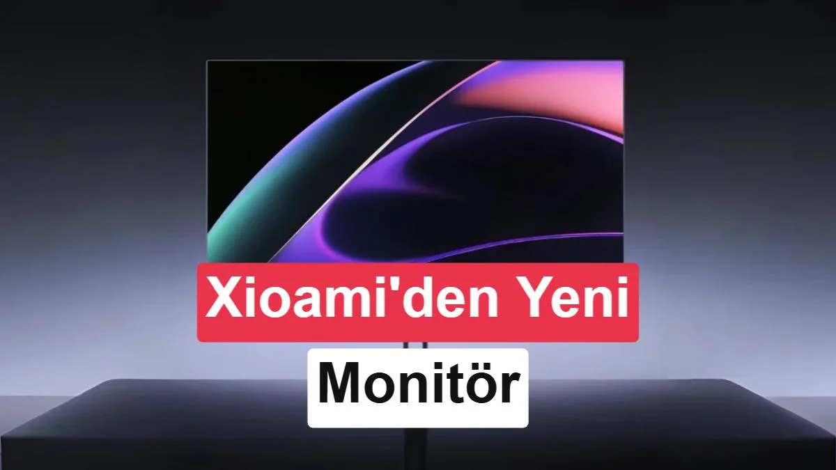 Xiaomi Redmi A27U 2027 Tanıtıldı: 4K 120Hz Ekran ve 90W USB-C Desteği