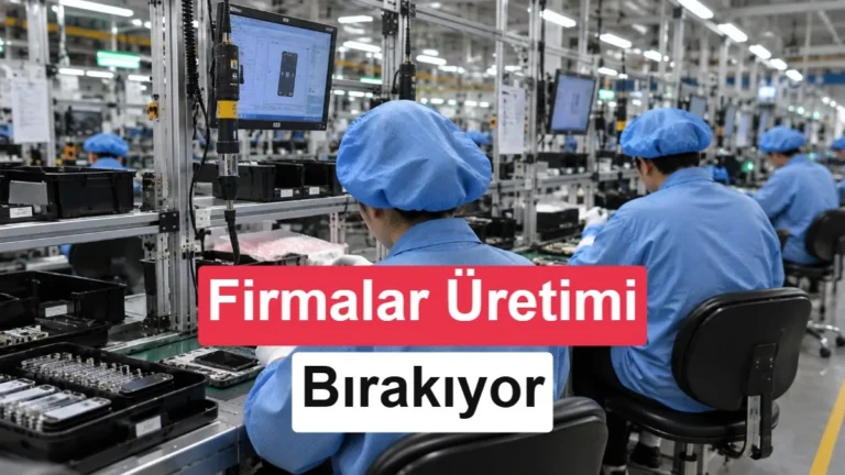 Yerli Cep Telefonu Üretimi Alarm Veriyor: Üç- Dört Firma Üretimini Durdurdu
